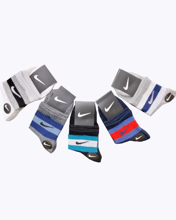 جوراب نیم ساق بچگانه سه خط nike